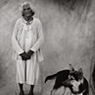 Michael Riley Nanny Wright and dog 1990